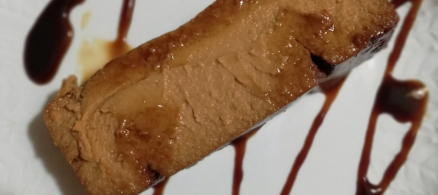 Flan de dulce de leche