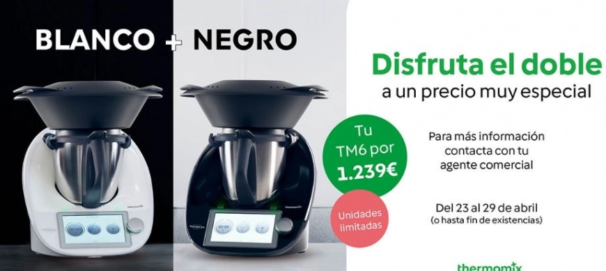 Thermomix blanca o negra