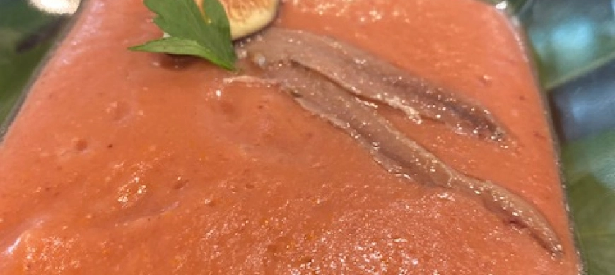 GAZPACHO CON THERMOMIX DE HIGOS