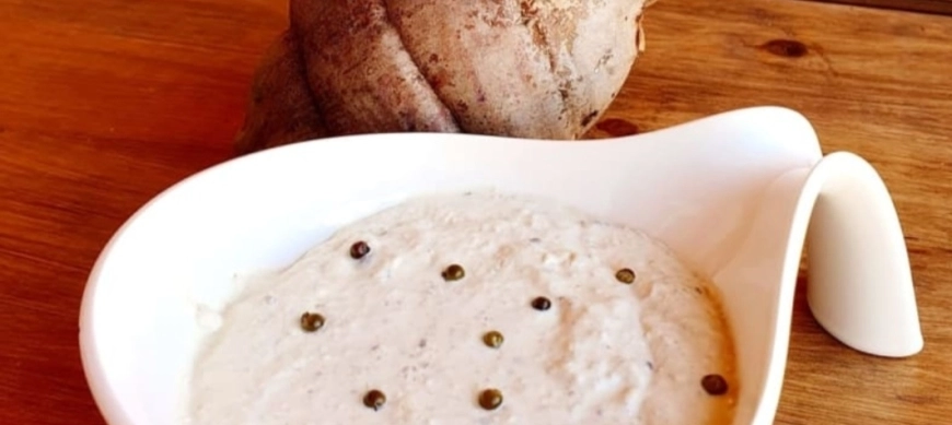 Salsa a la pimienta verde