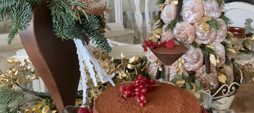 TARTA DE CHOCOLATE APTA PARA ALÉRGICOS A LOS FRUTOS SECOS .