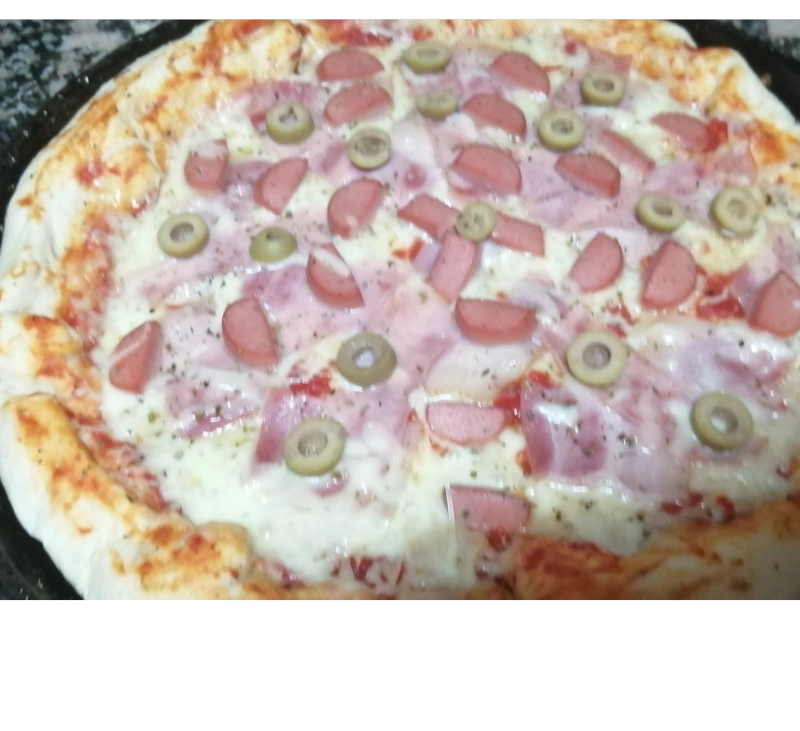 Esta pizza te sorprendera!!!