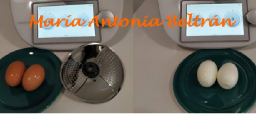 CÓMO PELAR HUEVOS DUROS CON THERMOMIX