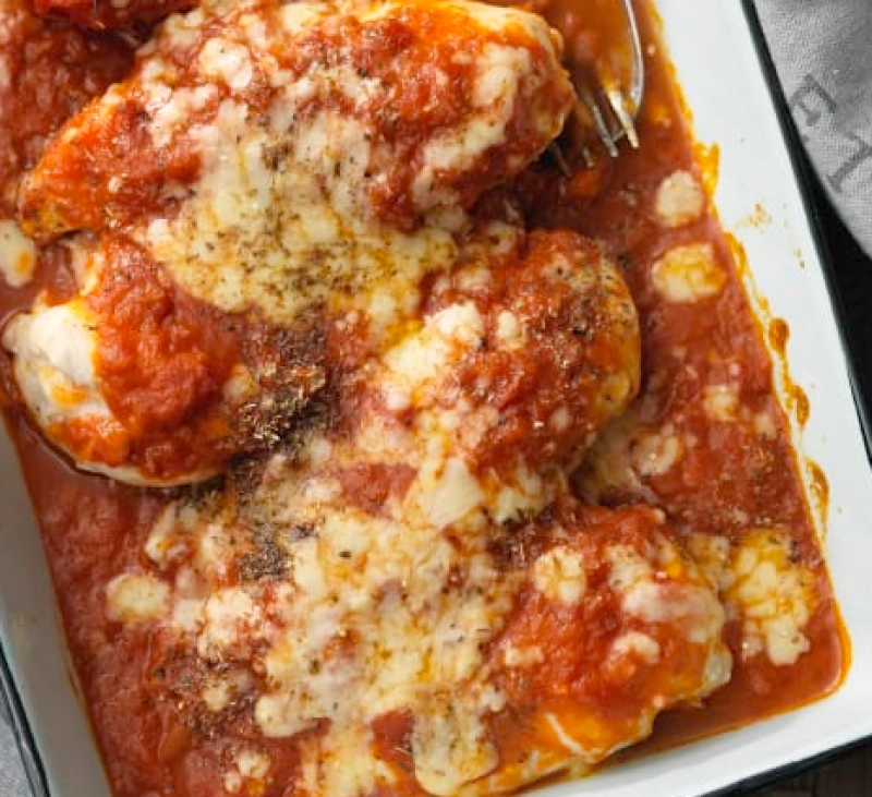 Pollo a la pizzaiola con thermomix