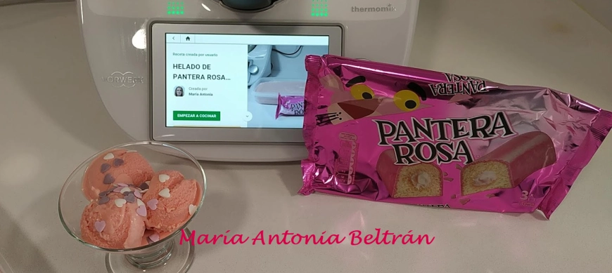 HELADO DE PANTERA ROSA