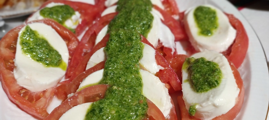 Pesto de rúcula y avellanas Thermomix