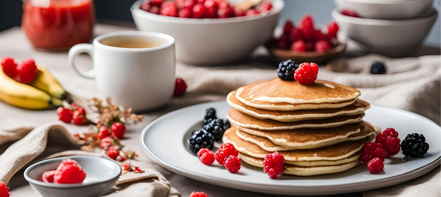 TORTITAS DE AVENA Y PLATANO