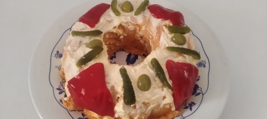 PUDDING SALADO con Thermomix