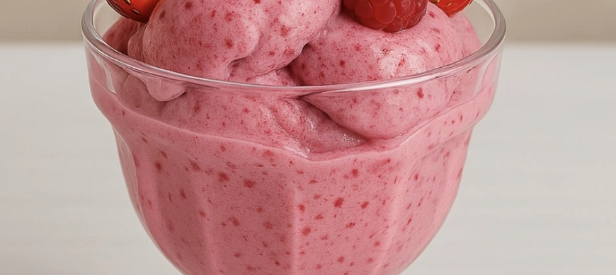 HELADO DE FRUTOS ROJOS SIN AZÚCAR