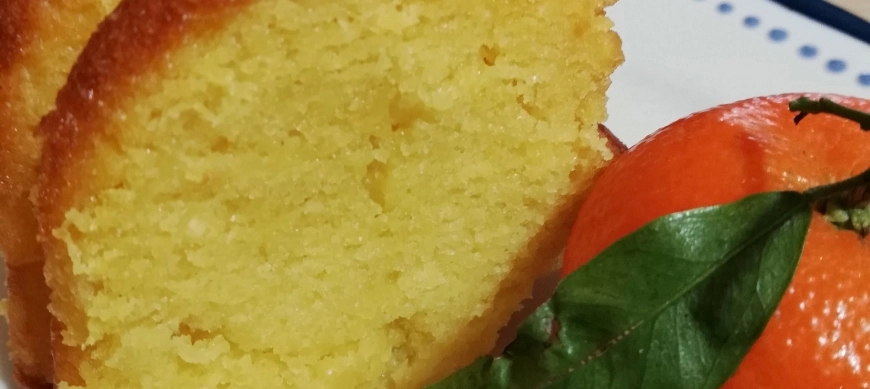 Bizcocho de mandarina