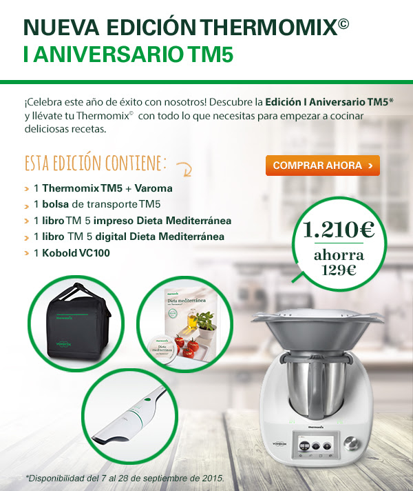 Nueva Edición Thermomix® 1°Aniversario TM 5