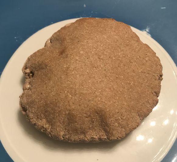 Pan de pita con harina de xeixa relleno (Formentera)