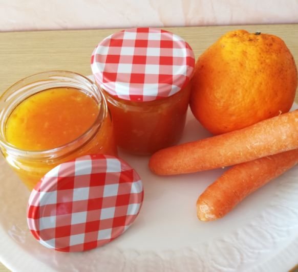 Mermelada de naranja y zanahoria