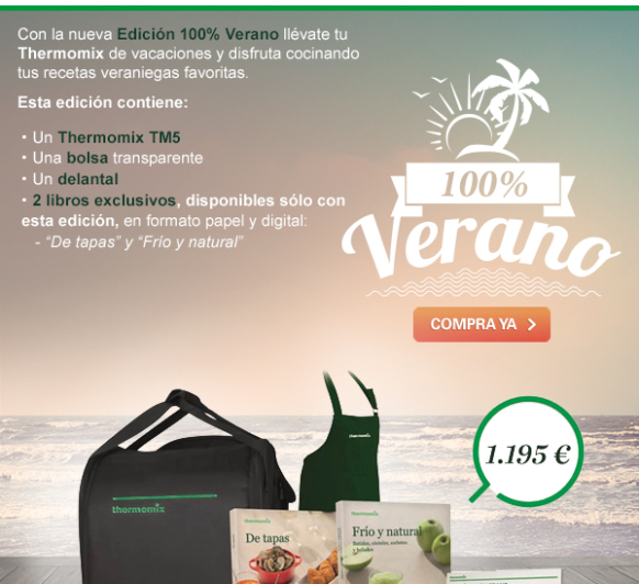 Edición 100% Verano AMPLIADA HASTA EL 7 DE SEPTIEMBRE 2015