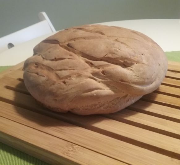 Pan rápido de harina de xeixa e integral