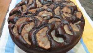 Bizcocho de pera y chocolate